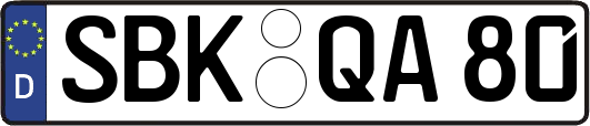 SBK-QA80
