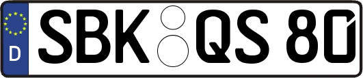 SBK-QS80