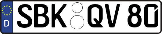 SBK-QV80