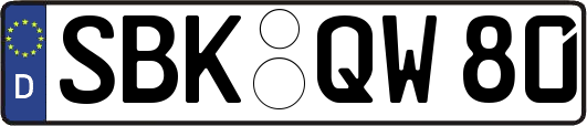 SBK-QW80