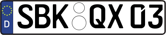 SBK-QX03