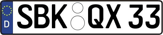 SBK-QX33