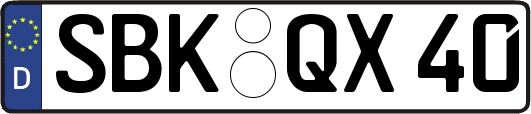 SBK-QX40