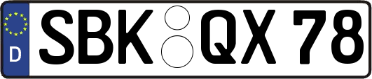 SBK-QX78