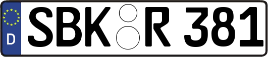 SBK-R381