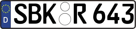 SBK-R643