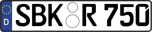 SBK-R750