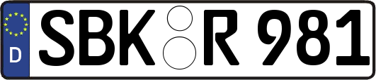 SBK-R981