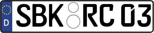 SBK-RC03