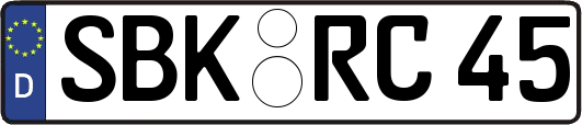 SBK-RC45