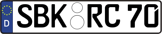 SBK-RC70