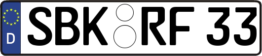 SBK-RF33