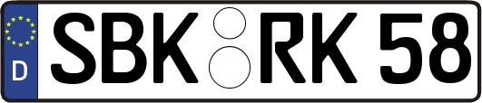 SBK-RK58