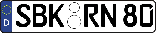 SBK-RN80