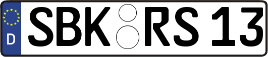 SBK-RS13
