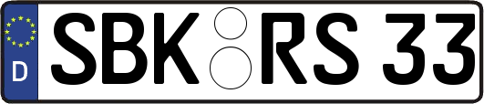 SBK-RS33