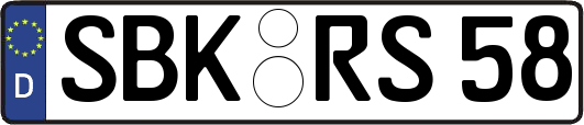SBK-RS58