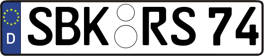 SBK-RS74