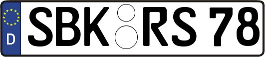 SBK-RS78