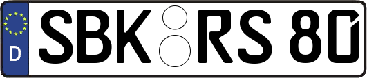 SBK-RS80