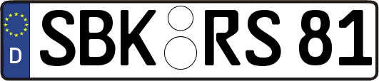 SBK-RS81