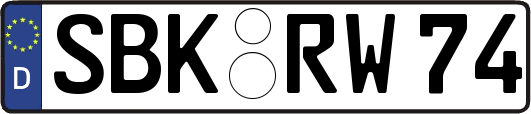 SBK-RW74