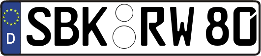 SBK-RW80