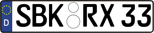 SBK-RX33