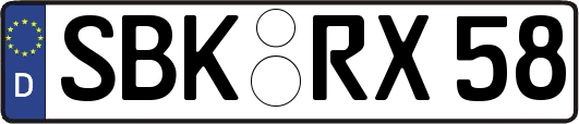 SBK-RX58