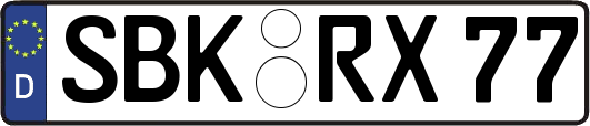 SBK-RX77
