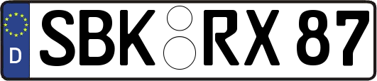 SBK-RX87