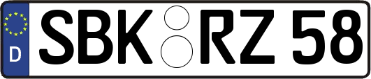 SBK-RZ58