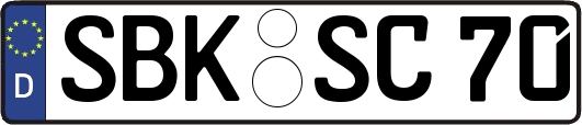 SBK-SC70