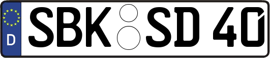 SBK-SD40