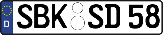 SBK-SD58