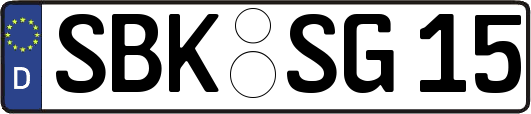 SBK-SG15
