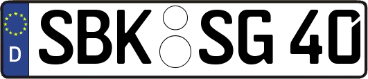 SBK-SG40