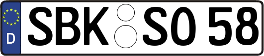 SBK-SO58