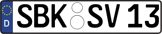 SBK-SV13