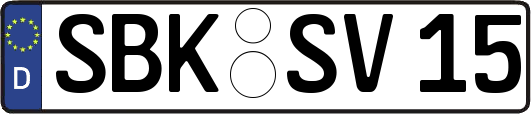 SBK-SV15