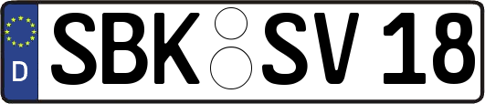 SBK-SV18