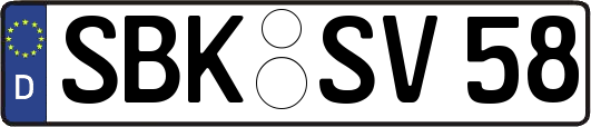 SBK-SV58