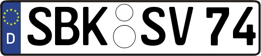SBK-SV74