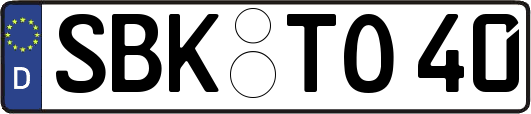 SBK-TO40