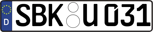 SBK-U031