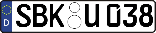 SBK-U038
