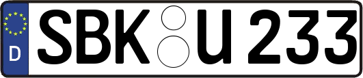 SBK-U233