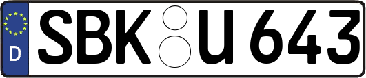 SBK-U643