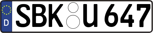 SBK-U647
