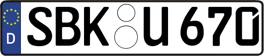 SBK-U670